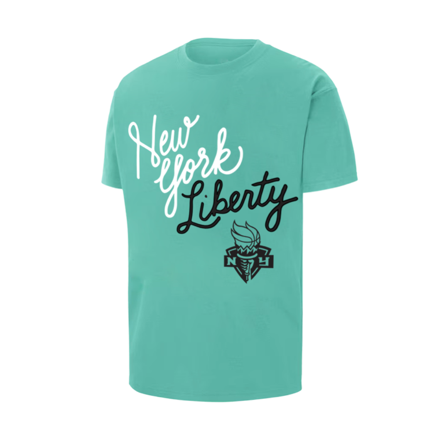 NY Liberty Script Tee